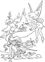 kolorowanki Dzwoneczek Disney malowanka elfy dla dziewczyn wróżka numer  7